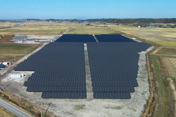 太陽光発電設備を成田市大竹地区に寄贈