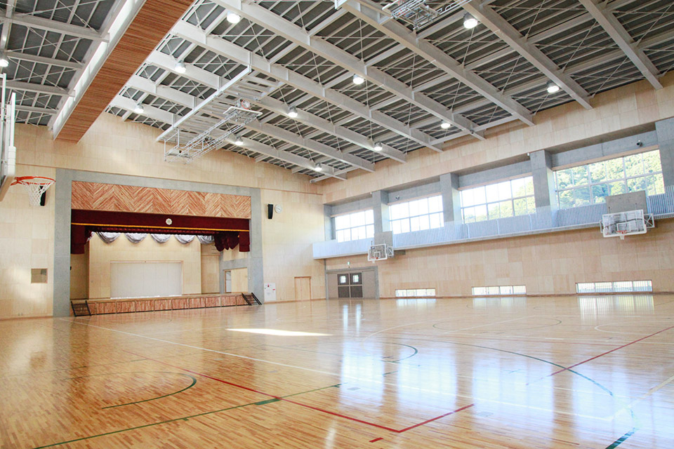 南房総市富山小中学校校舎（A・B棟）屋内運動場武道場