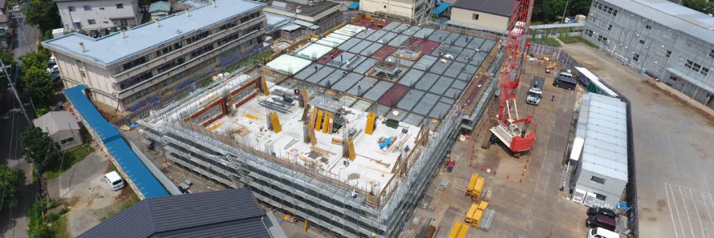 【柏市立田中小学校第一校舎建替工事】ごあいさつと進捗報告