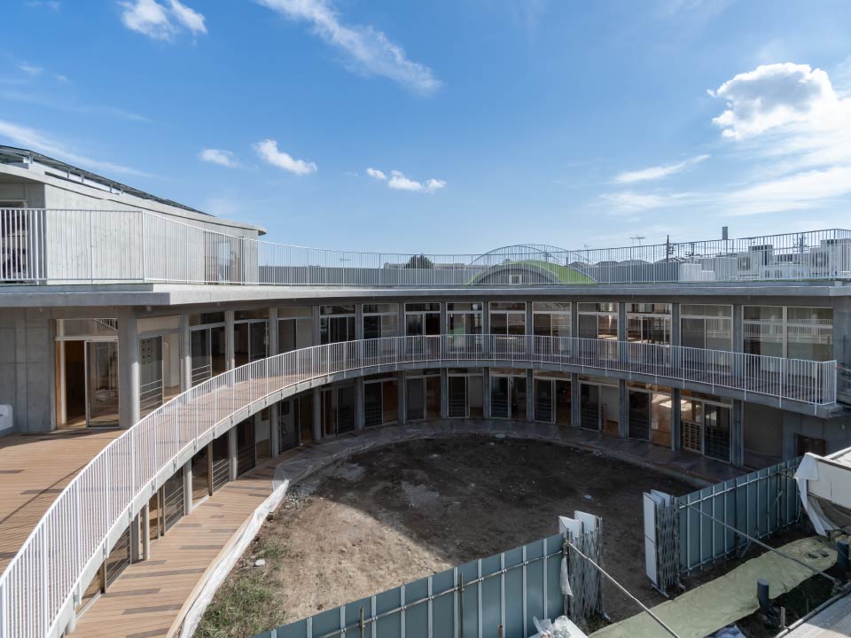 【柏みどりこども園】改築工事　9,10月の様子