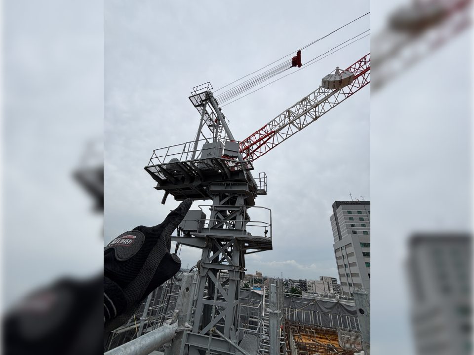 【柏市末広町事務所ビル】建物が約26mまで立ち上がってきました！