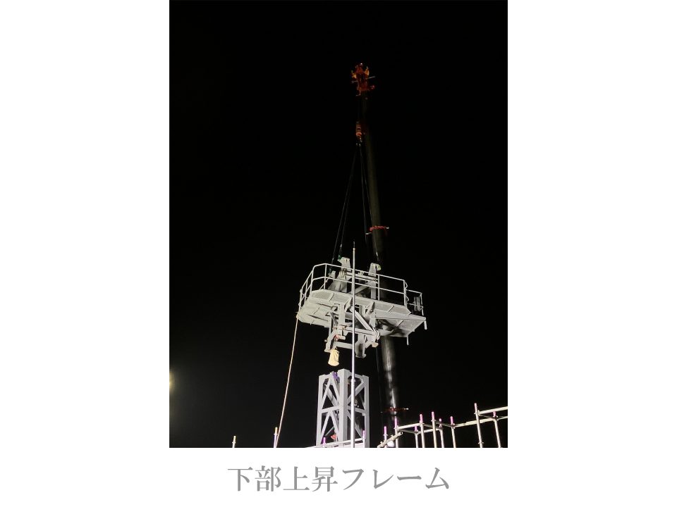 【柏市末広町事務所ビル】ありがとう。タワークレーン。