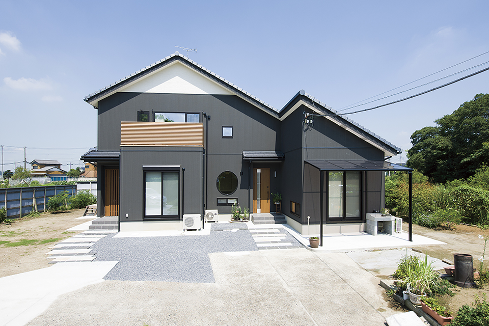 完全分離型2世帯住宅 動線と収納の工夫でゆとりある日々を過ごせる家 広島建設のセナリオハウス