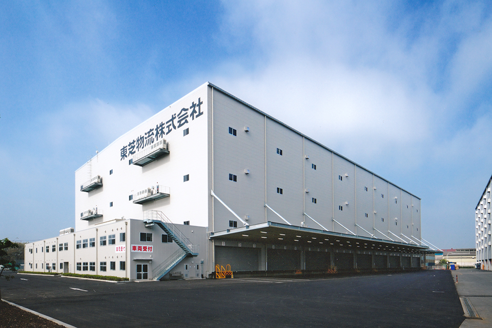東芝物流倉庫 (東芝ロジスティクス㈱関東物流センター)｜施工実績｜広島建設の特建事業｜千葉