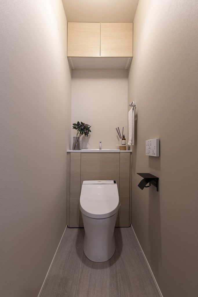 ホテルライクなトイレ空間