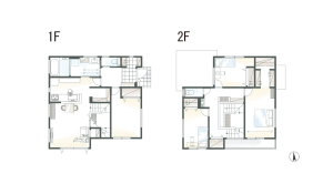3世代で暮らす｜スキップフロアでつながる間取り