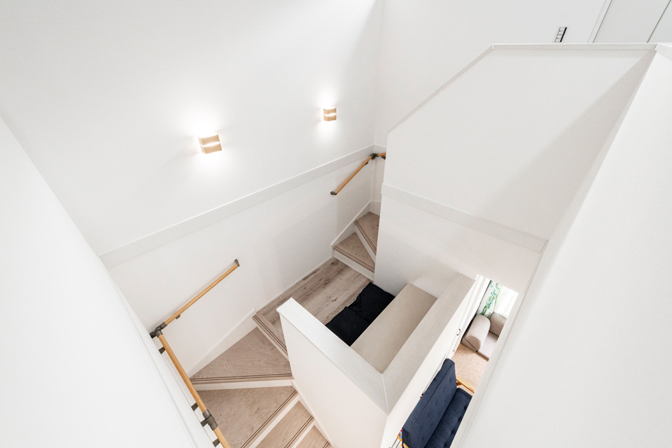 3世代で暮らす｜スキップフロアでつながる間取り