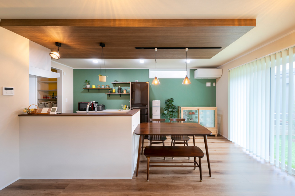 耐震×開放感｜趣味と家事を両立させる間取り