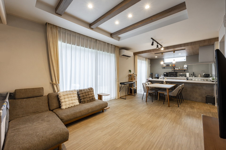 いつでも家族の気配をそばに｜見守り動線の間取り