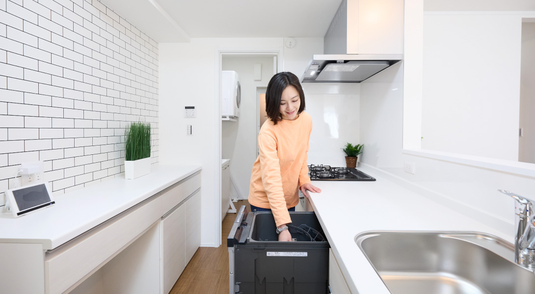 【ヘリオスタウン稲毛5】2号棟：キッチン