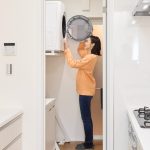 【ヘリオスタウン稲毛5】2号棟：キッチン／洗面脱衣室