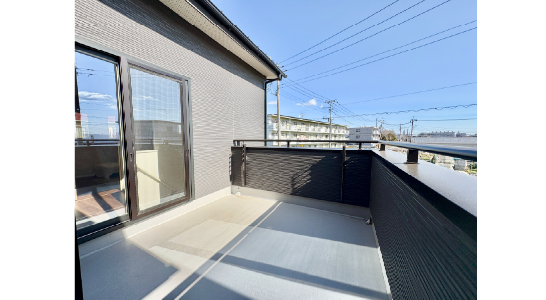 大型バルコニー