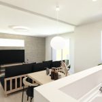 【ヘリオスタウン新検見川7】2号棟パース①