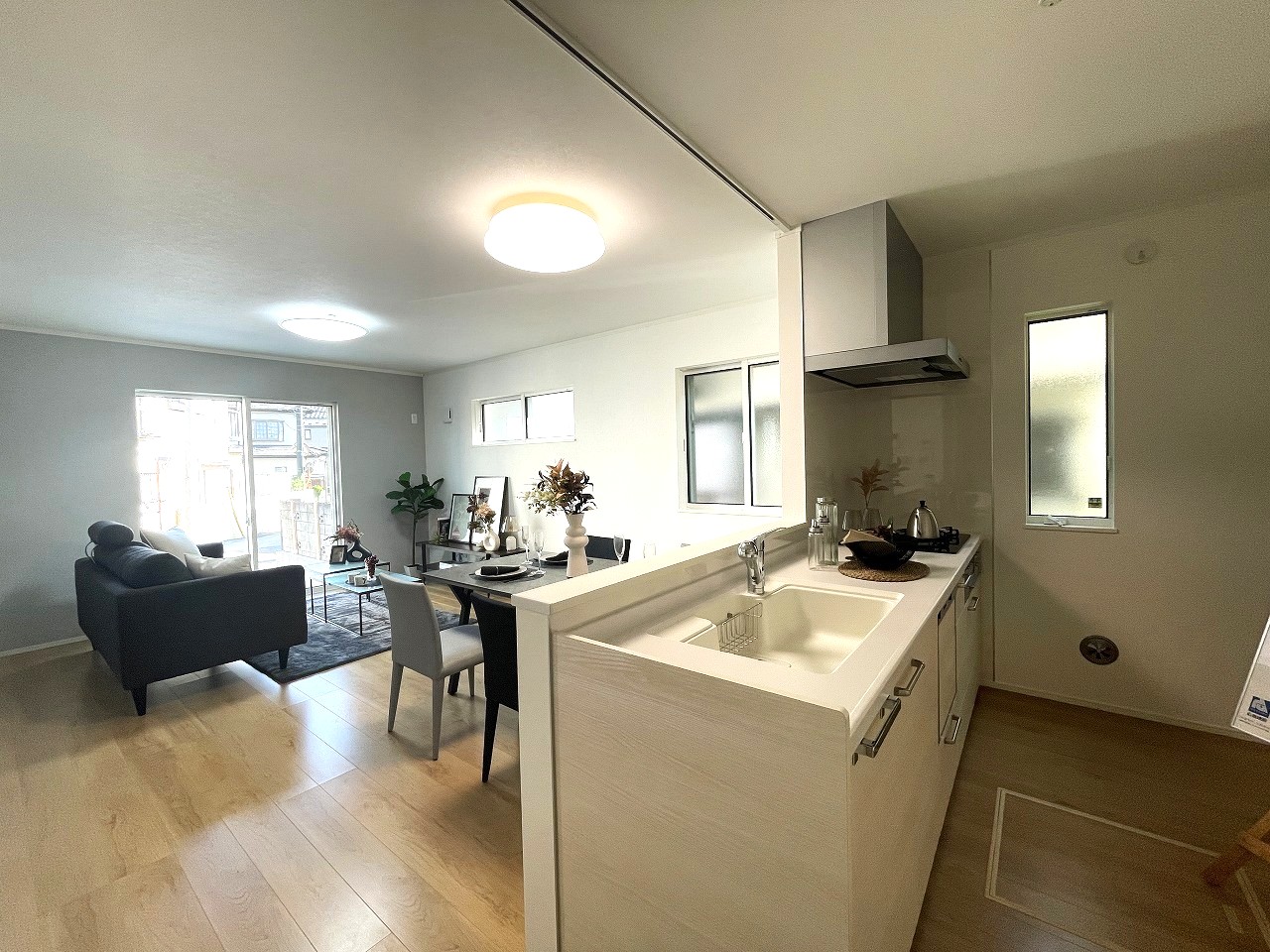 【ヘリオスタウンおおたかの森93G】キッチン