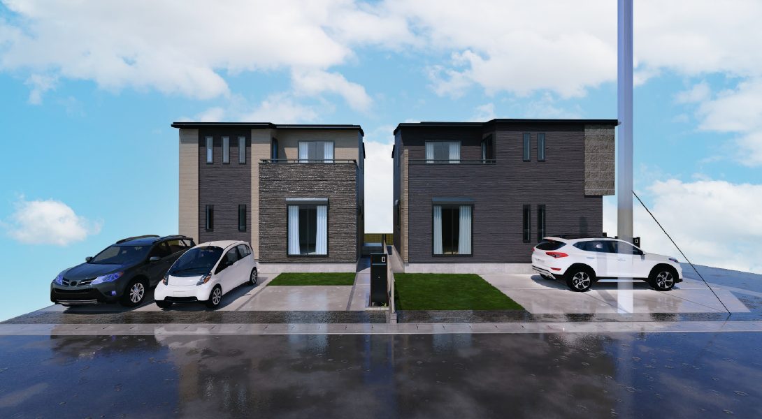 【ヘリオスタウン新検見川7】外観①