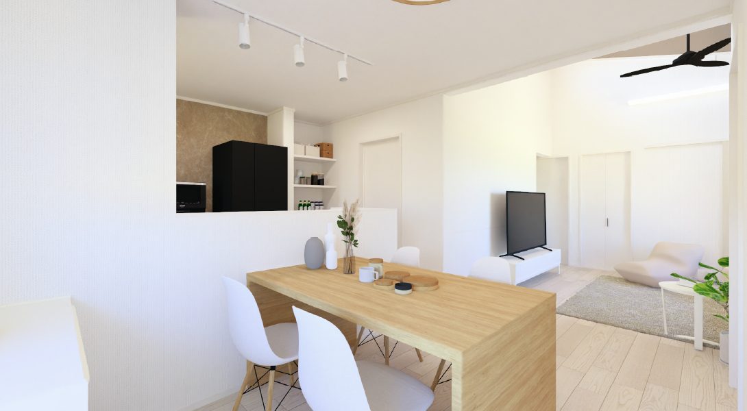 【ヘリオスタウン都賀2】内観パース⑦