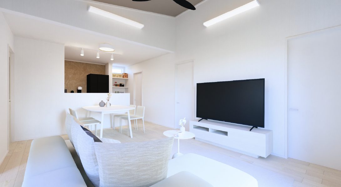 【ヘリオスタウン都賀2】15号棟パース②