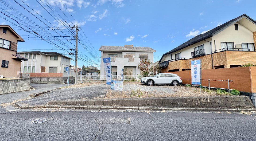 【富里市日吉台建築条件付き売地】現地写真②