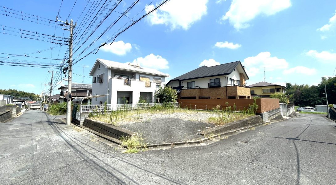 【富里市日吉台建築条件付き売地】現地写真②