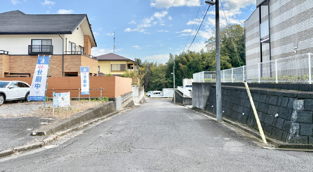【富里市日吉台建築条件付き売地】現地写真⑤