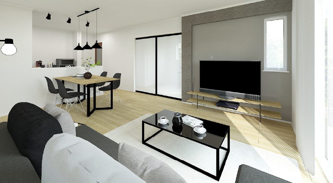 【ヘリオスタウン松戸12】1号棟LDK