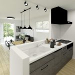 【ヘリオスタウン松戸12】1号棟キッチン