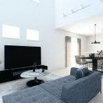 【ヘリオスタウンおおたかの森75】11号棟：内観パース　LDK