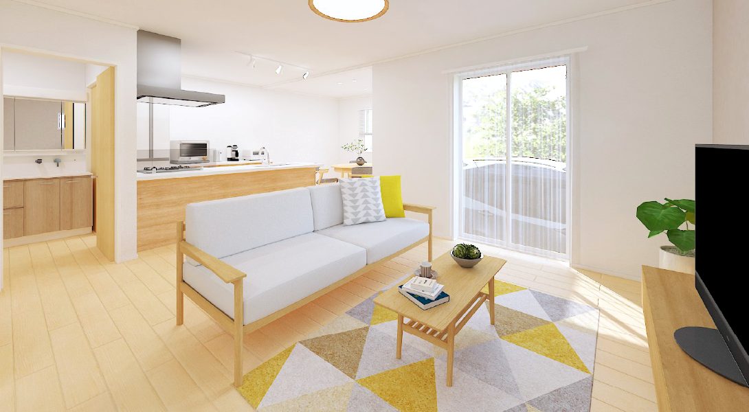 【ヘリオスタウン豊四季24G】3号棟LDK①