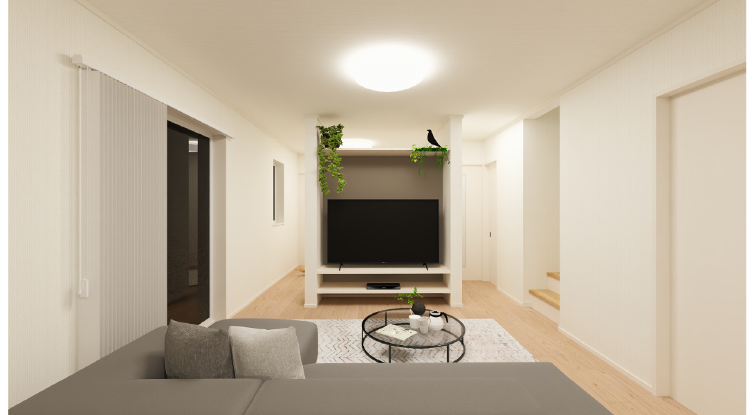 17号棟　内観パース