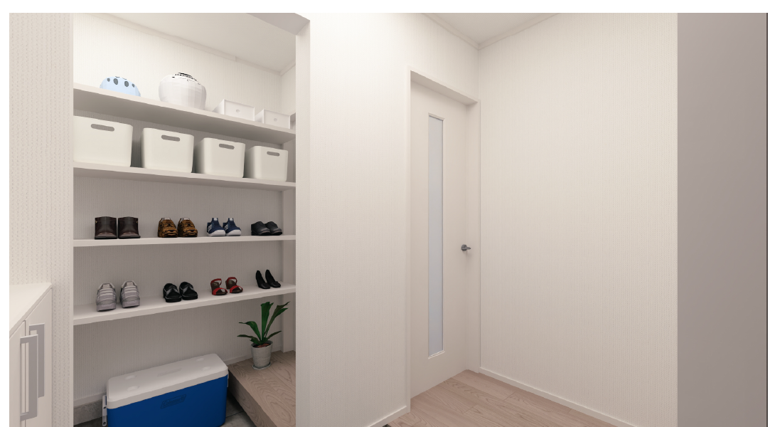 17号棟　内観パース