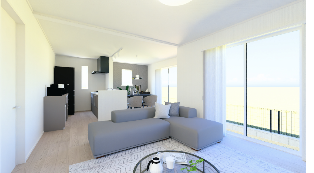 17号棟　内観パース