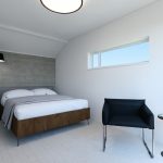 【ヘリオスタウンおおたかの森75】11号棟：内観パース　主寝室