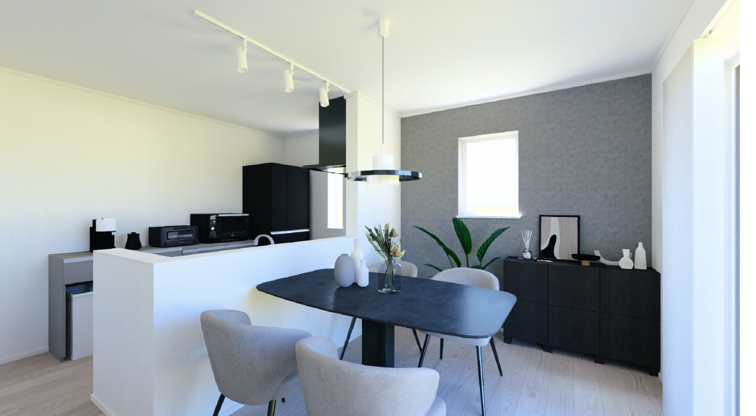 17号棟　内観パース