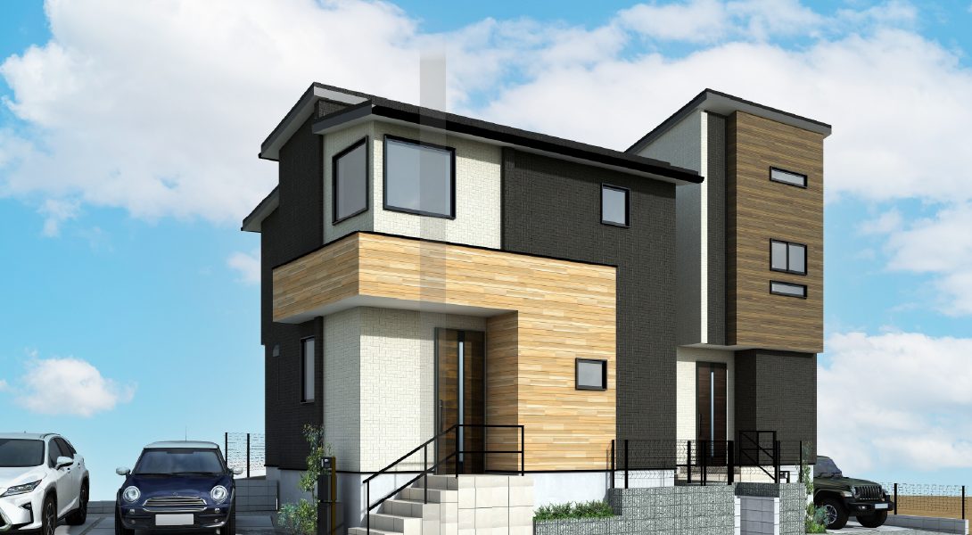 【ヘリオスタウン松戸12】外観パース①