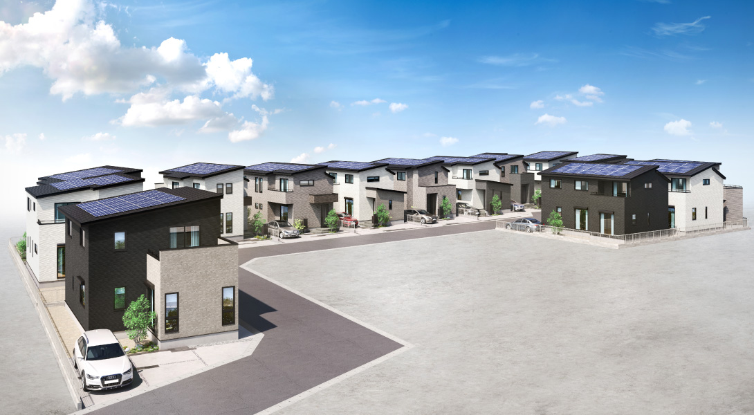 【ヘリオスタウンおおたかの森75】外観