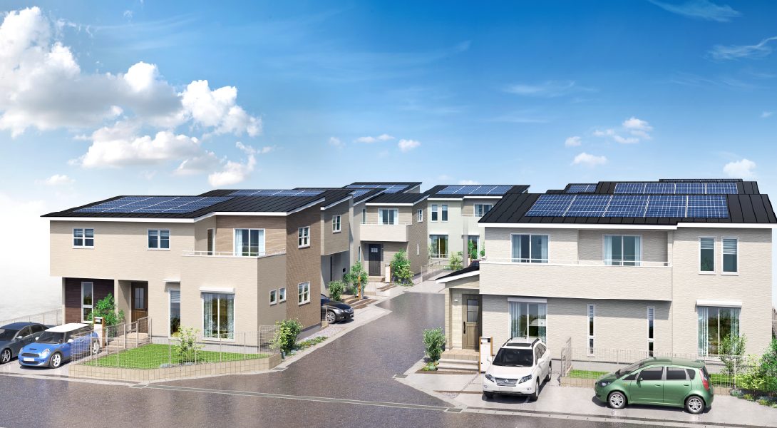 【ペトリエタウン千葉ニュータウン中央3】外観パース