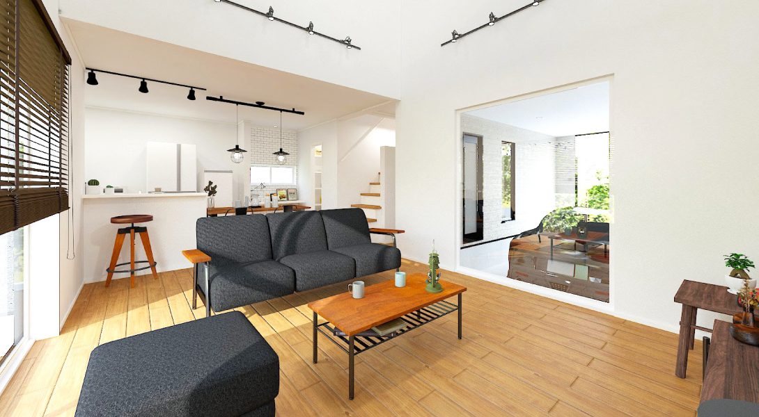 【ヘリオスタウン四街道たかおの杜16】1号棟パース｜LDK