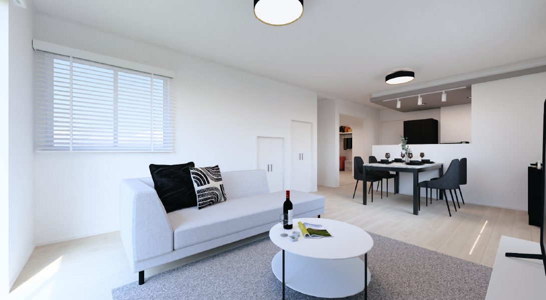 【ヘリオスタウン八千代緑が丘5S】6号棟LDK①