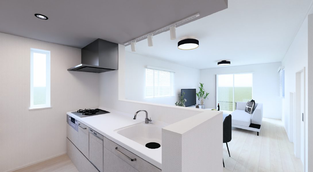 【ヘリオスタウン八千代緑が丘5S】6号棟LDK②