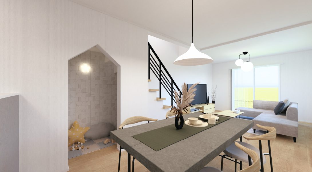 【ヘリオスタウン八千代緑が丘5S】5号棟LDK②