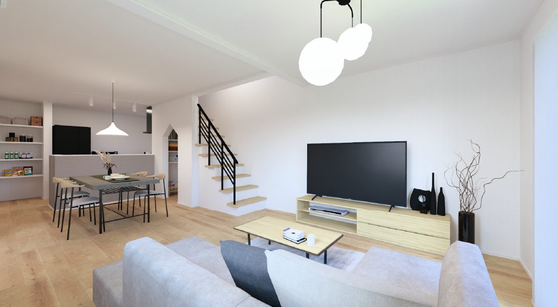 【ヘリオスタウン八千代緑が丘5S】5号棟LDK①