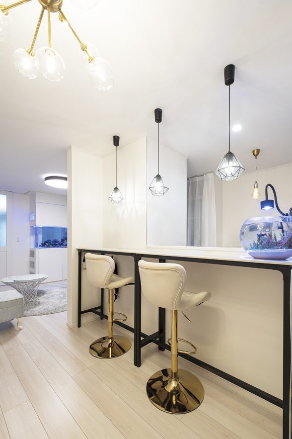 水槽のあるフレンチカントリーノイエ