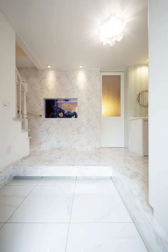 水槽のあるフレンチカントリーノイエ